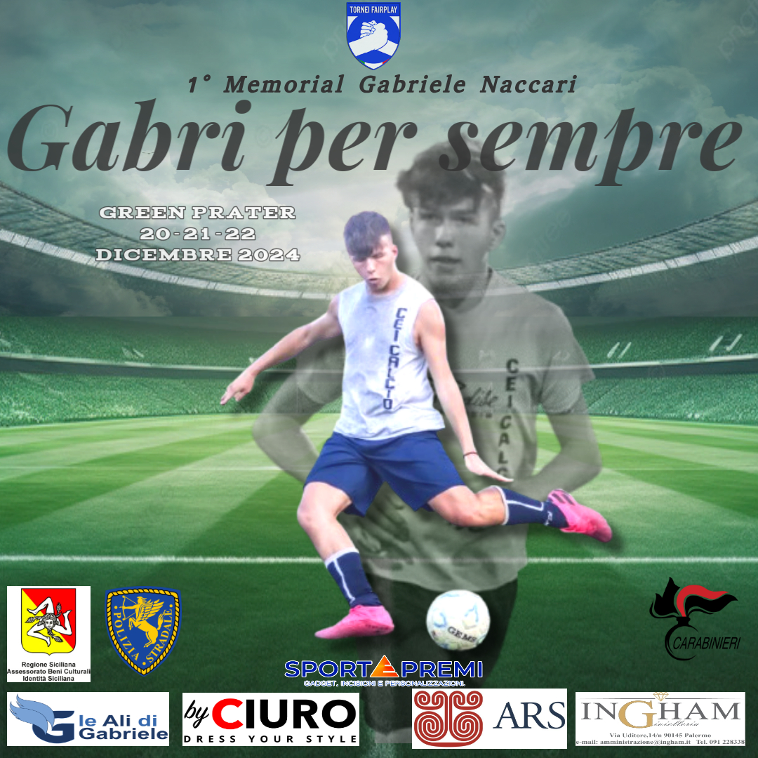 Torneo di calcio: 1º Memorial “Gabriele Naccari”